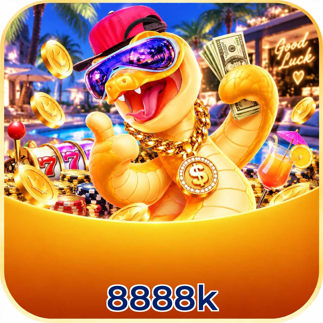 8888k Logo
