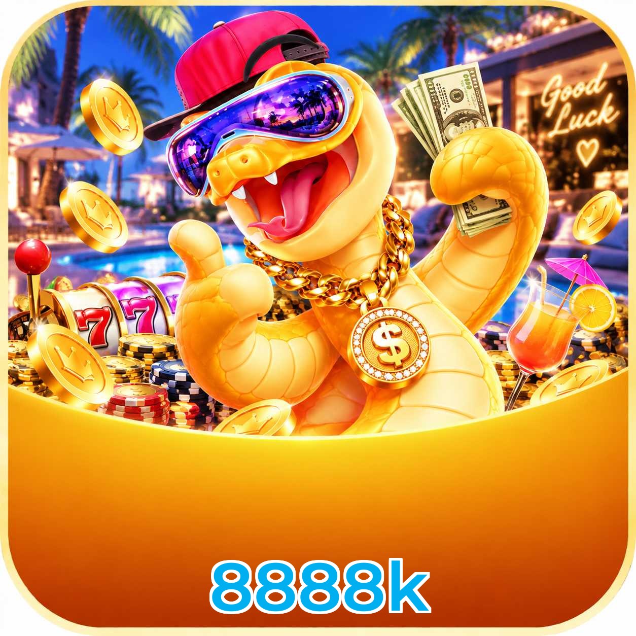8888k Logo